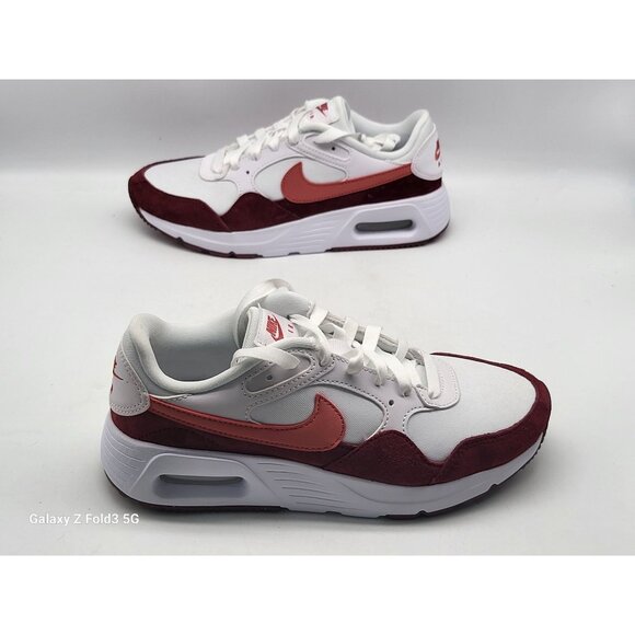Nike Air Max‎ SC Womens Size 6 White Black Red Athletic Shoes FJ3242 100 - Picture 4 of 10